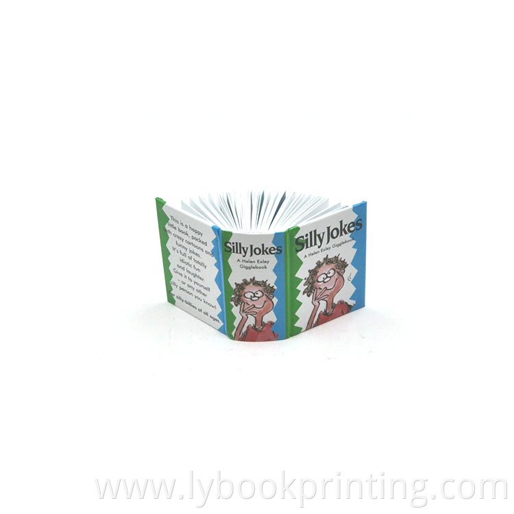 customise tiny book printing hard cover